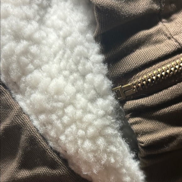 BRAND NEW Men's Brown Sherpa-Lined Jacket - Picture 6 of 8